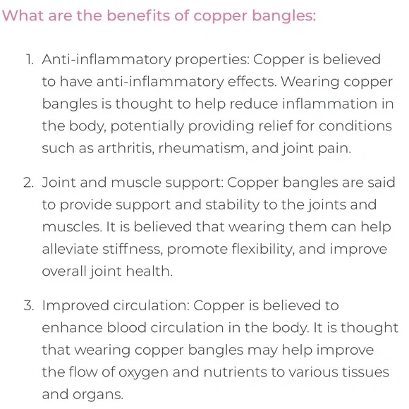 Two Copper one brass and copper cuff & thin one - Picture 9 of 9